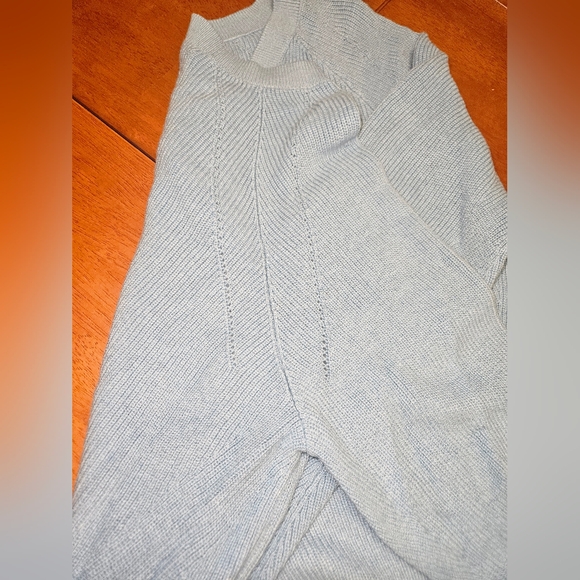 Blue V-Neck Sweater - Picture 14 of 15